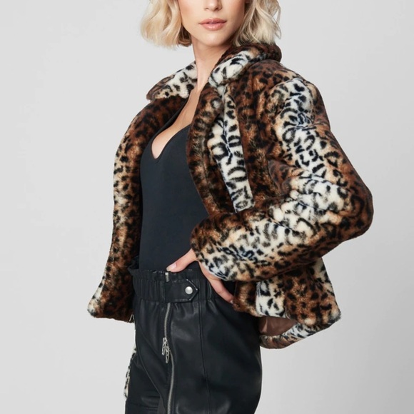 NEW Blank NYC Thundercat Leopard Jacket - Picture 5 of 10